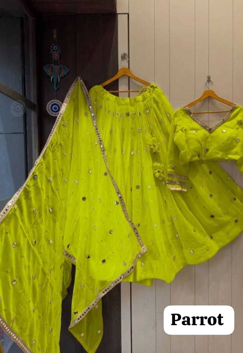 Daya Faux Georgette Fancy Lehenga