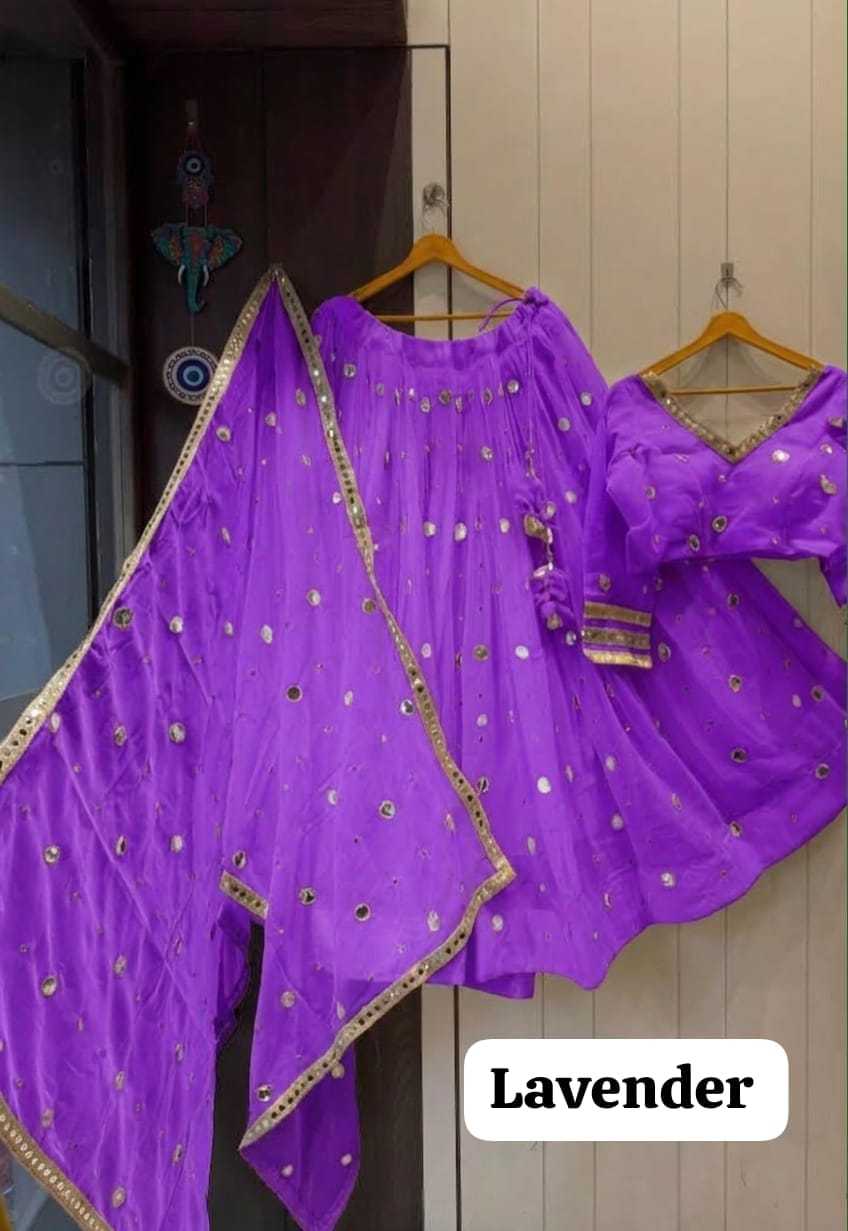 Daya Faux Georgette Fancy Lehenga