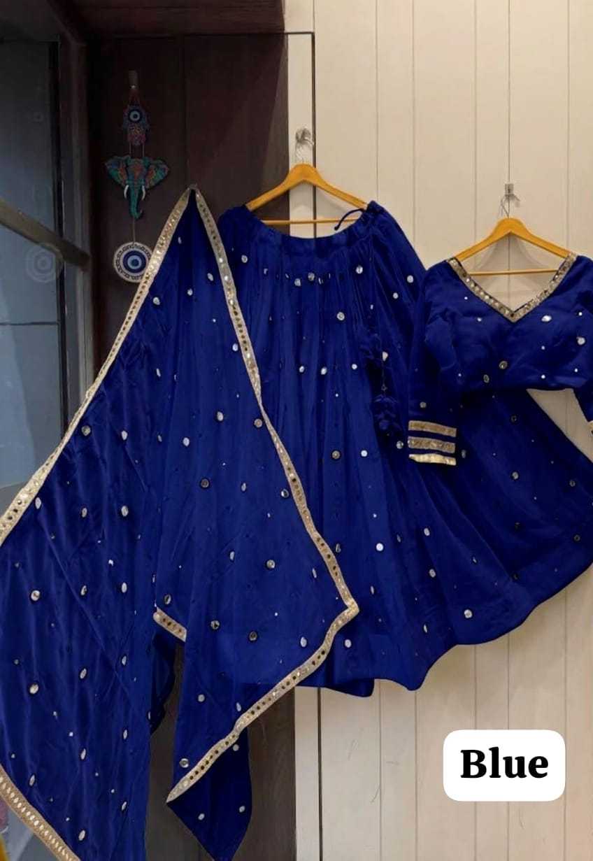 Daya Faux Georgette Fancy Lehenga
