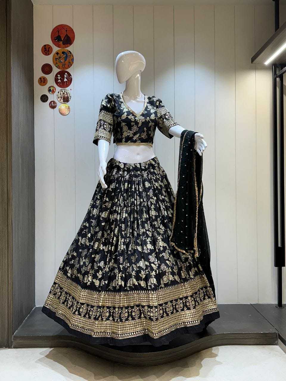 Dolla Dola Silk Designer Lehenga