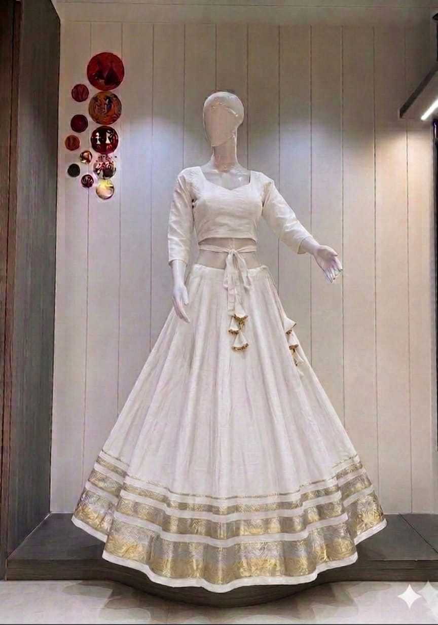 Falguni Heavy Roman Silk Designer Lehenga