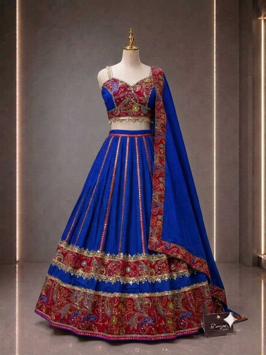 G B Cotton Printed Lehenga