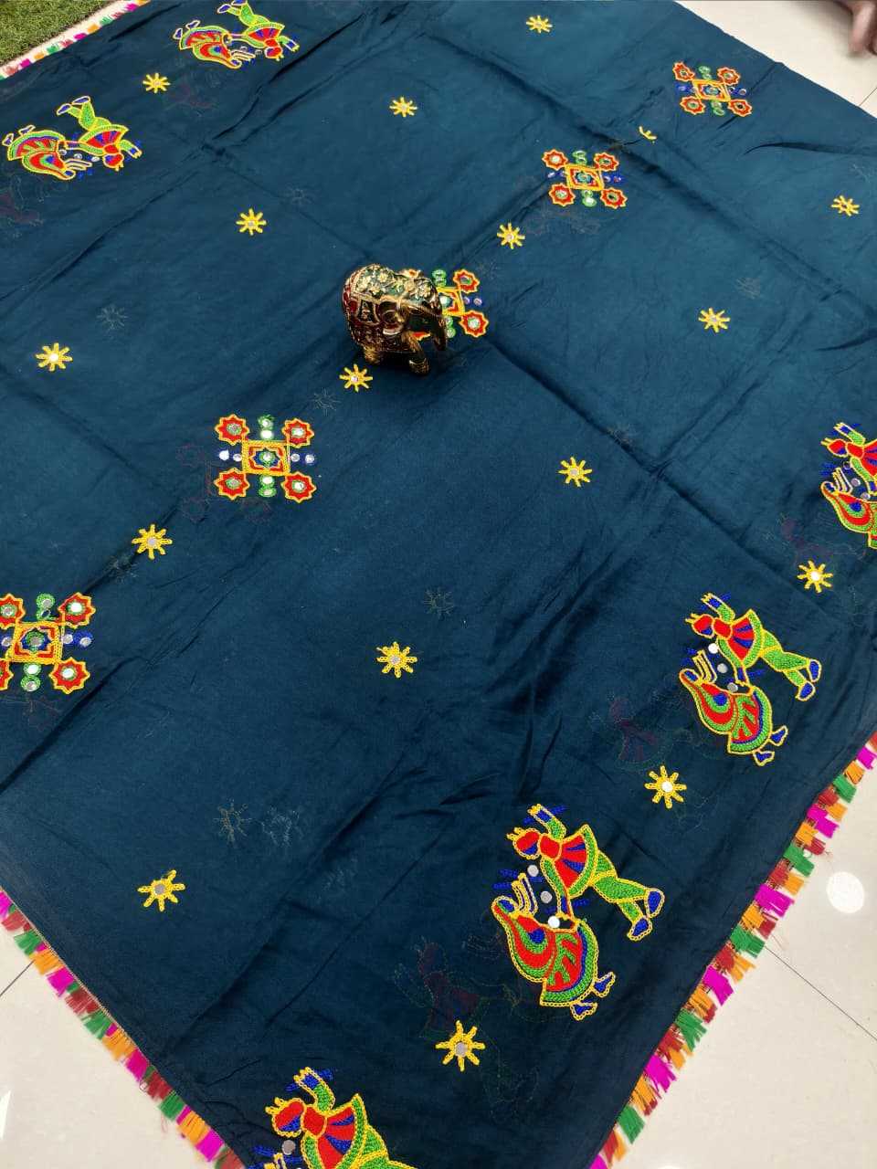 Ghamthi Duppatta Chanderi Soft Gajji Modal Dupattas
