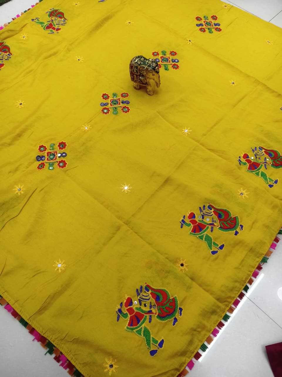 Ghamthi Duppatta Chanderi Soft Gajji Modal Dupattas