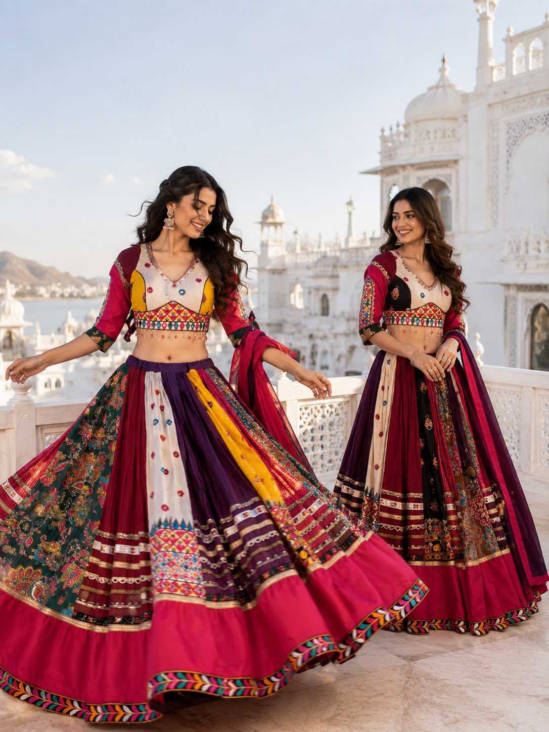 Ghummar Cotton Traditional Lehenga
