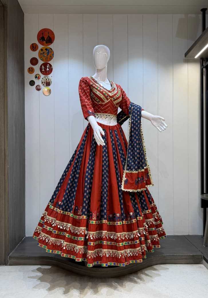 Hathi Family Cotton Traditional Lehenga