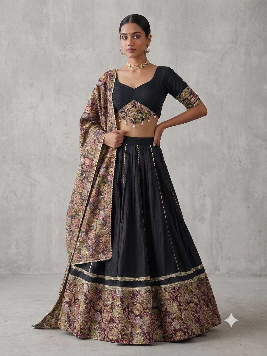Jamkudi Rayon Designer Lehenga