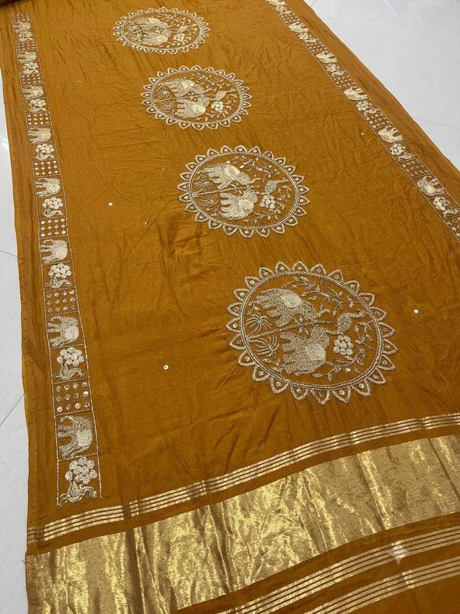 Janmasthami Gajji Silk Modal Dupattas