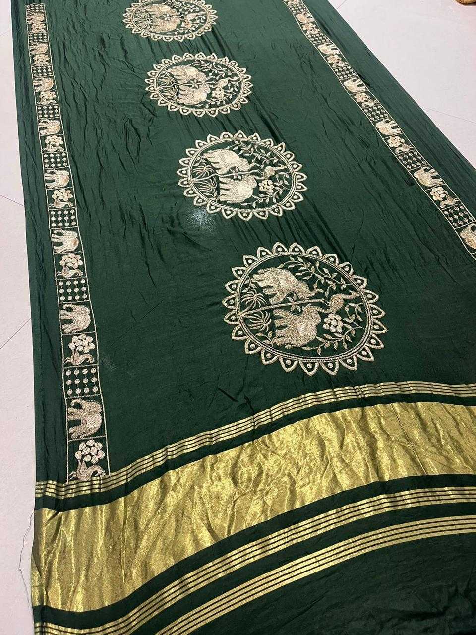 Janmasthami Gajji Silk Modal Dupattas