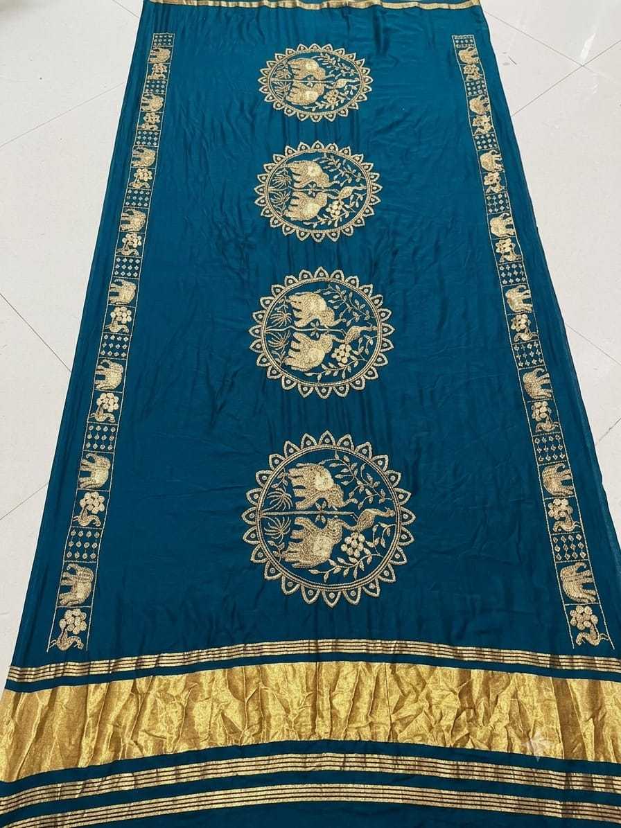 Janmasthami Gajji Silk Modal Dupattas