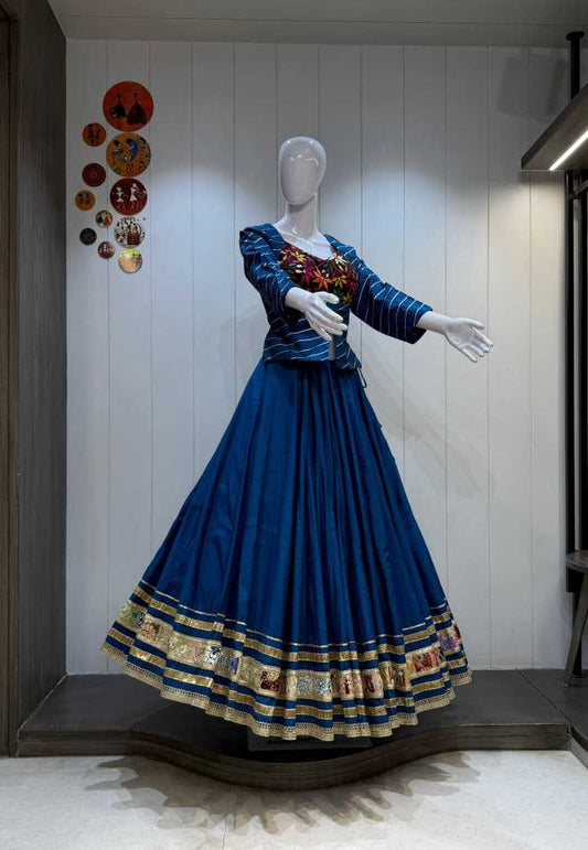 Kaapda Cotton Fancy Lehenga