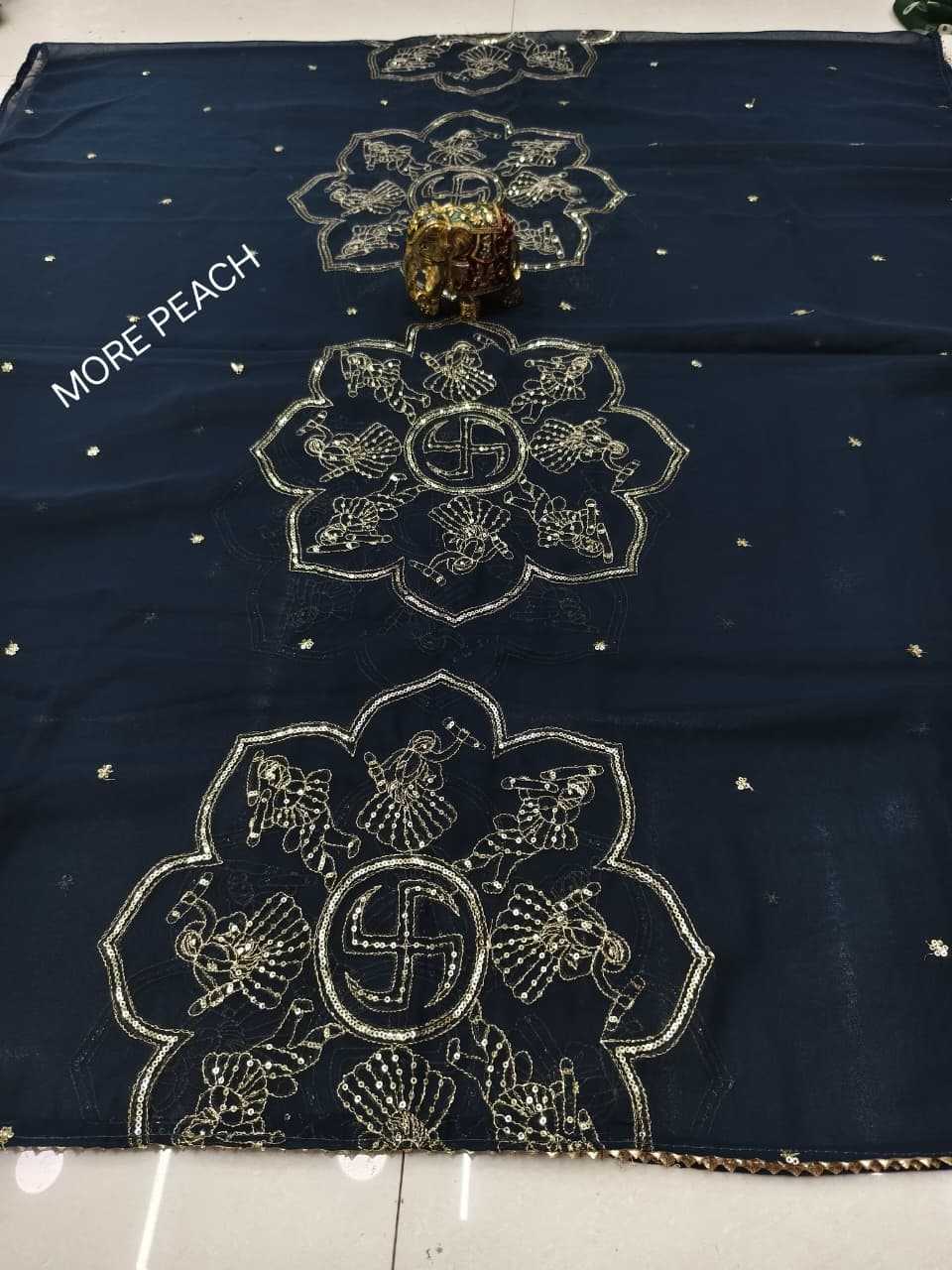 Kalvisha Georgette Gajji Modal Dupattas