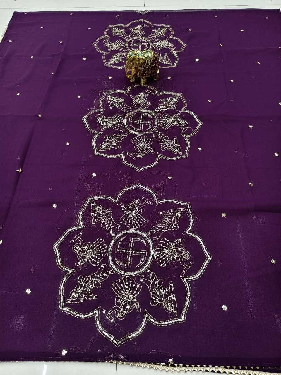 Kalvisha Georgette Gajji Modal Dupattas