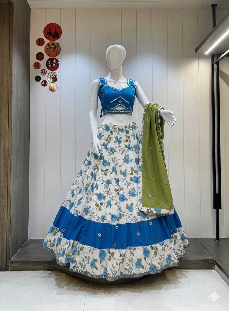 Cotton Designer Lehenga