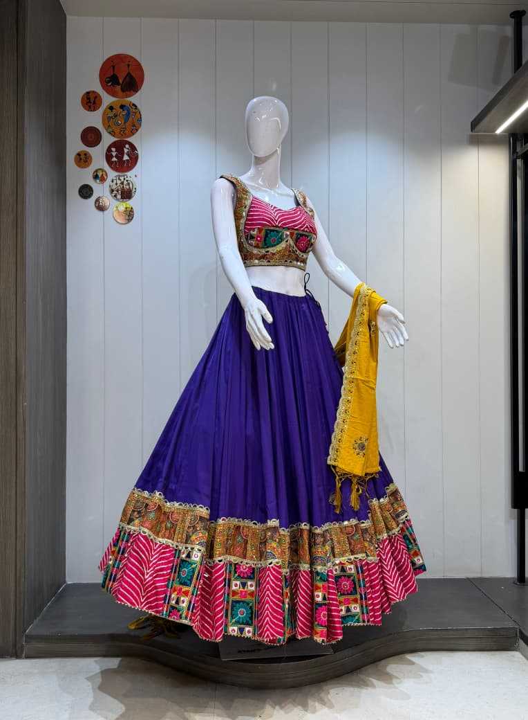 Katrina Heavy Roman Silk Traditional Lehenga