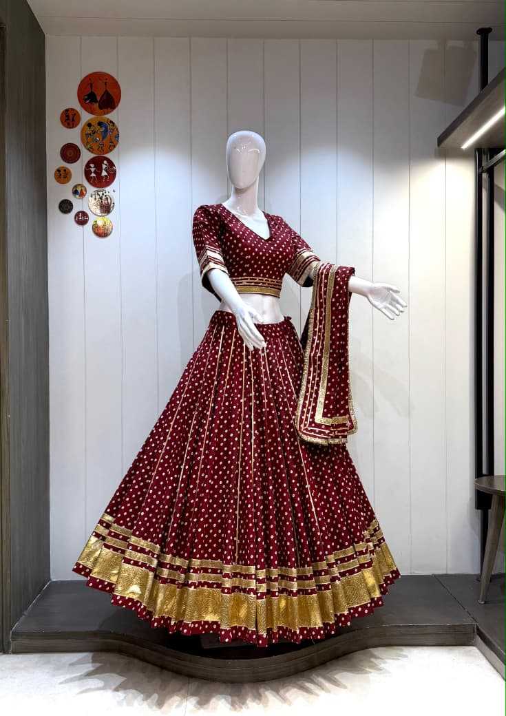 Khammaghani Cotton Fancy Lehenga