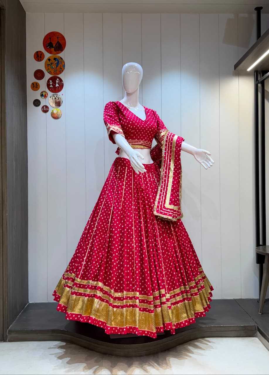 Khammaghani Cotton Fancy Lehenga