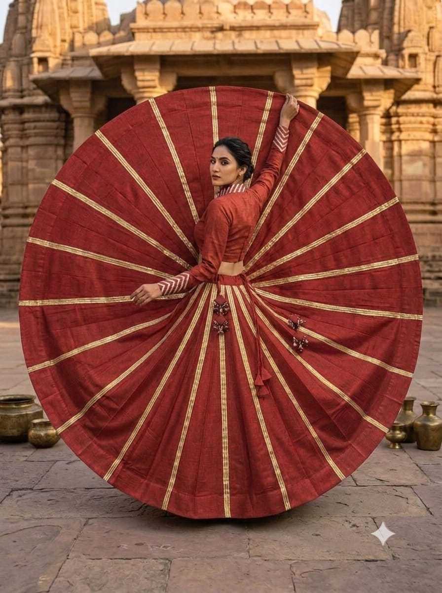 Magic Line Rayon Traditional Lehenga