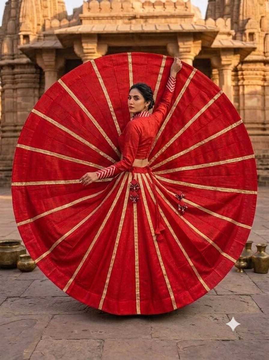 Magic Line Rayon Traditional Lehenga