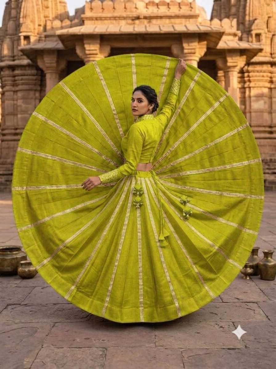 Magic Line Soft Cotton Silk Lehenga