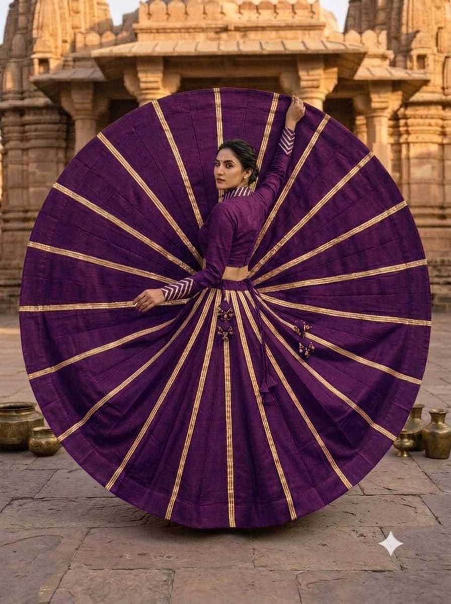 Magic Line Soft Cotton Silk Lehenga