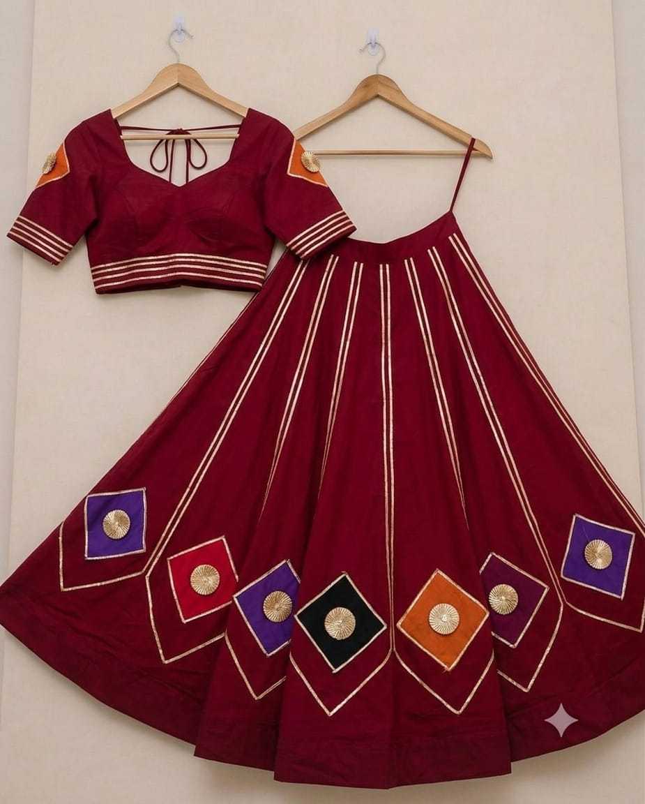 Soft Cotton Silk Designer Lehenga