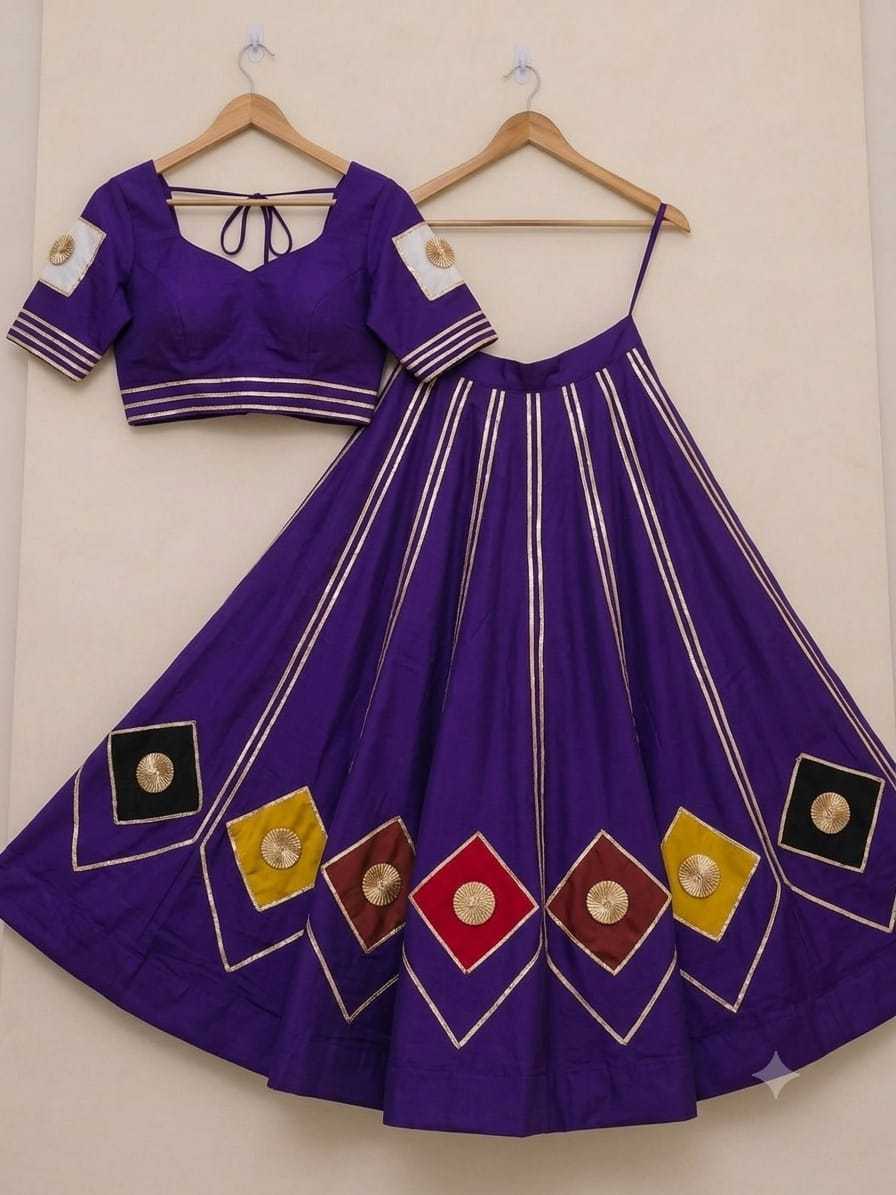 Soft Cotton Silk Designer Lehenga
