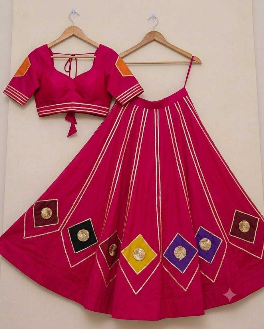 Soft Cotton Silk Designer Lehenga