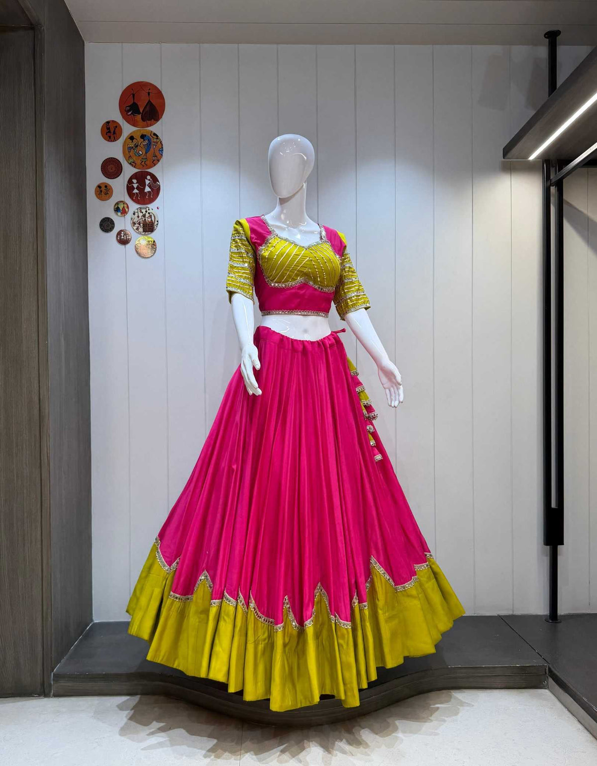 Moon Pure Silk Fancy Lehenga
