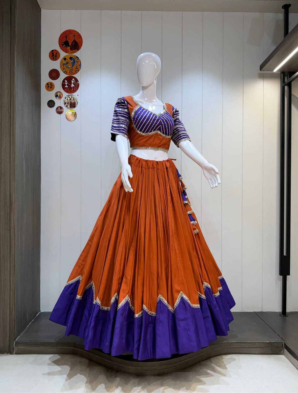 Moon Pure Silk Traditional Lehenga
