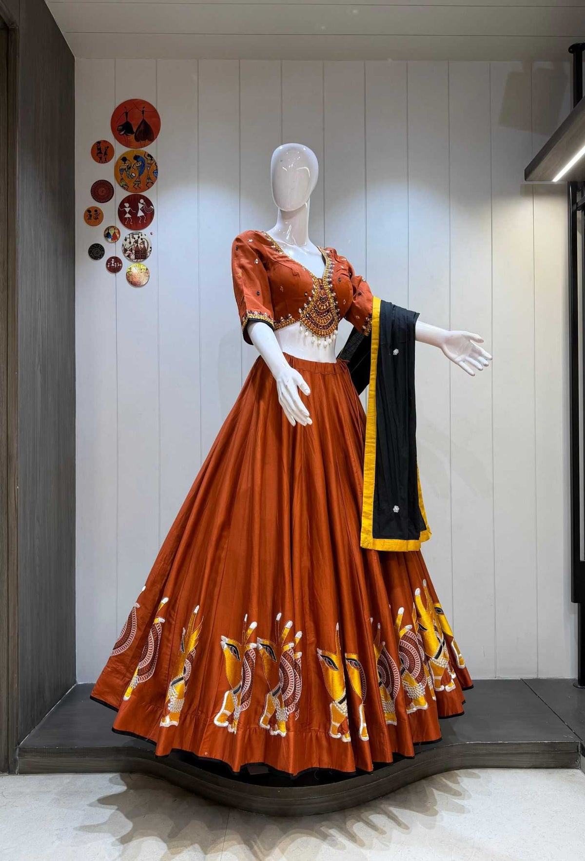Pagla Soft Cotton Silk Designer Lehenga