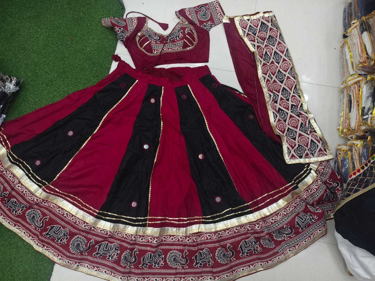 Panghat Cotton Fancy Lehenga
