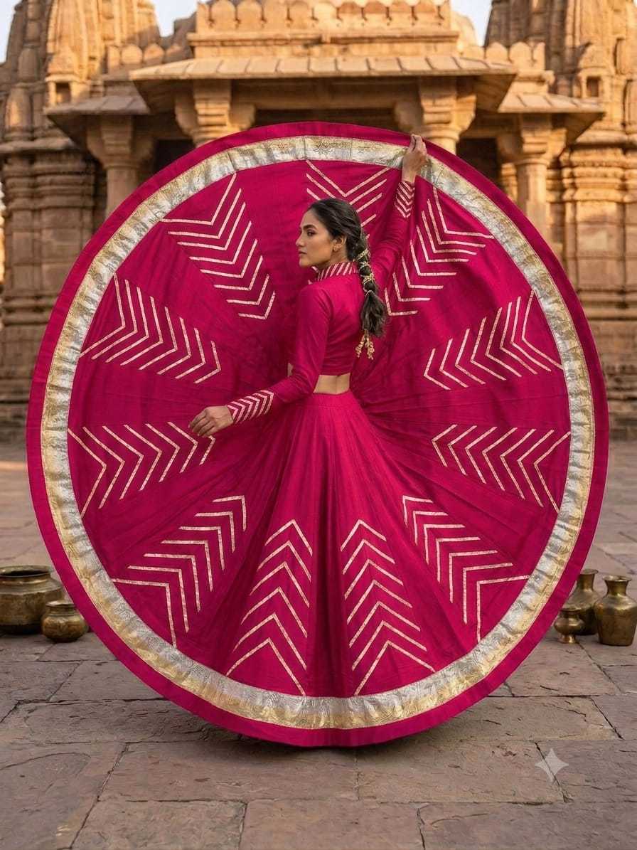 Pyramid New Cotton Fancy Lehenga