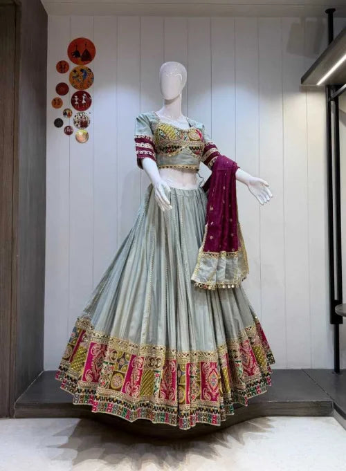 Raja Cotton Fancy Lehenga