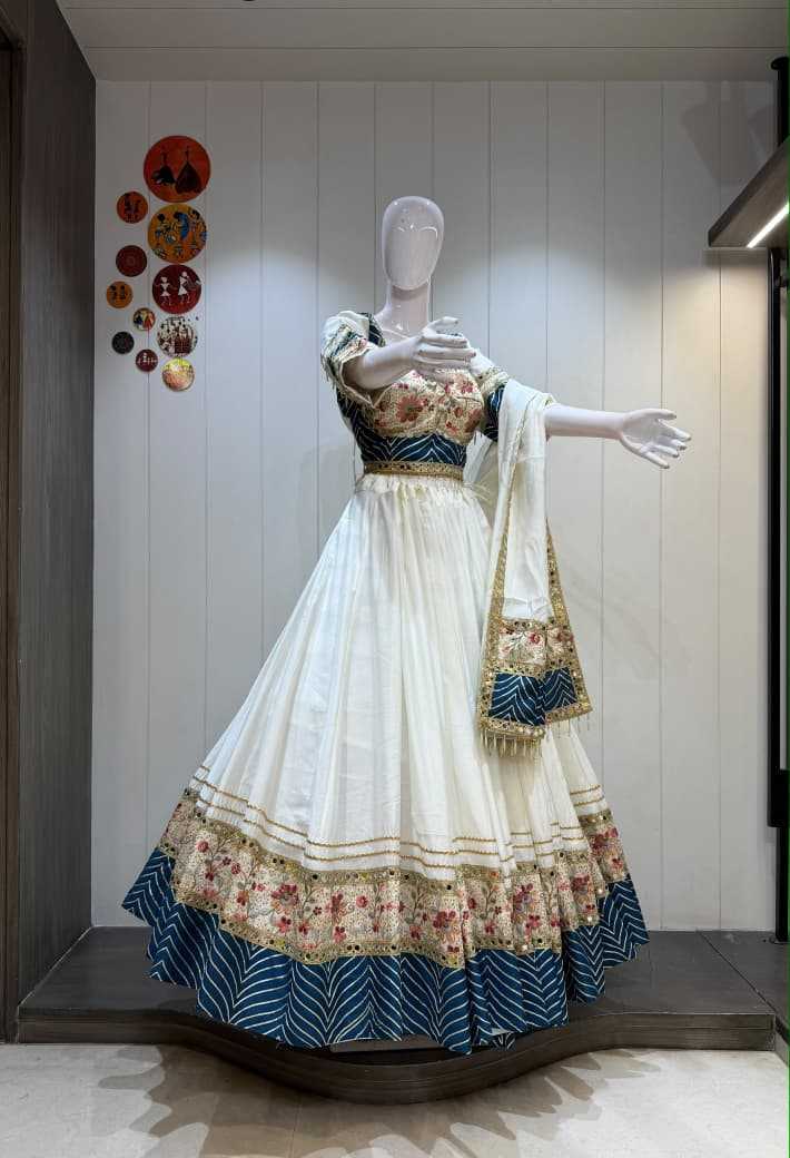 Rasmika Soft Cotton Silk Fancy Lehenga