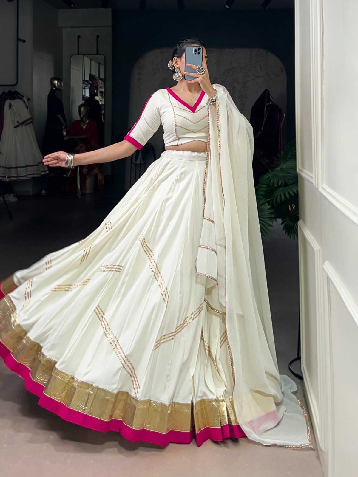 Saachi Pure Rayon Designer Lehenga