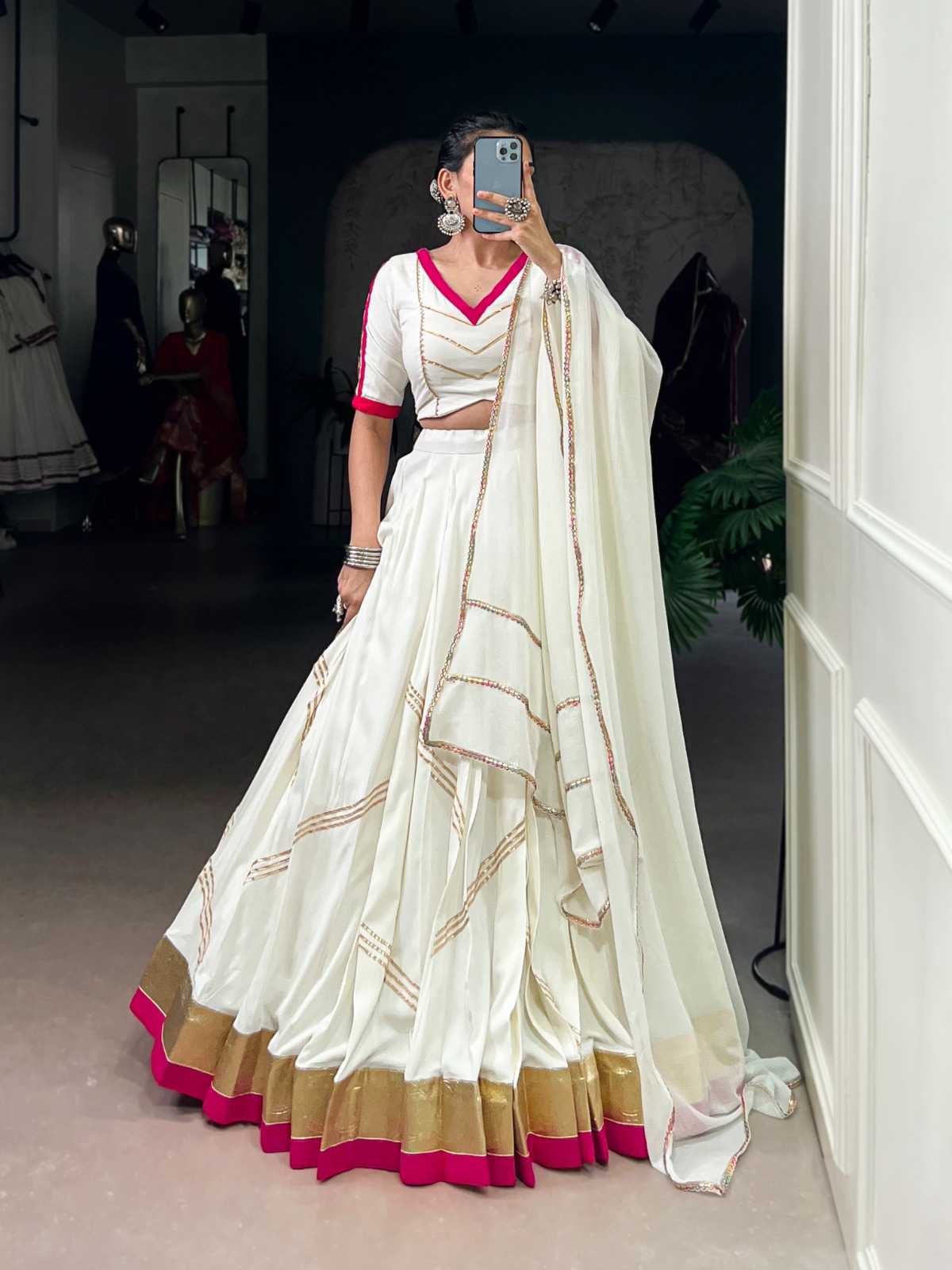 Saachi Pure Rayon Designer Lehenga