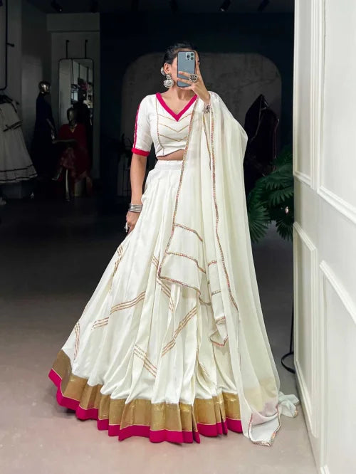 Saachi Pure Rayon Designer Lehenga