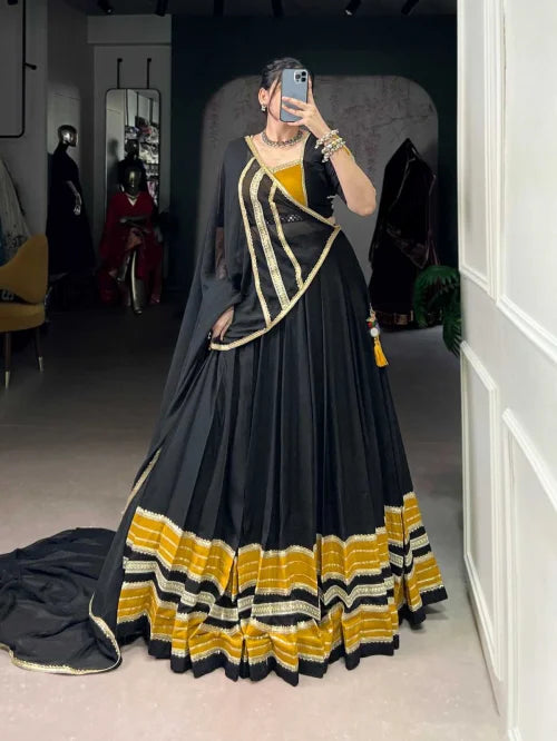 Saadhvi Pure Rayon Sequins Lehenga