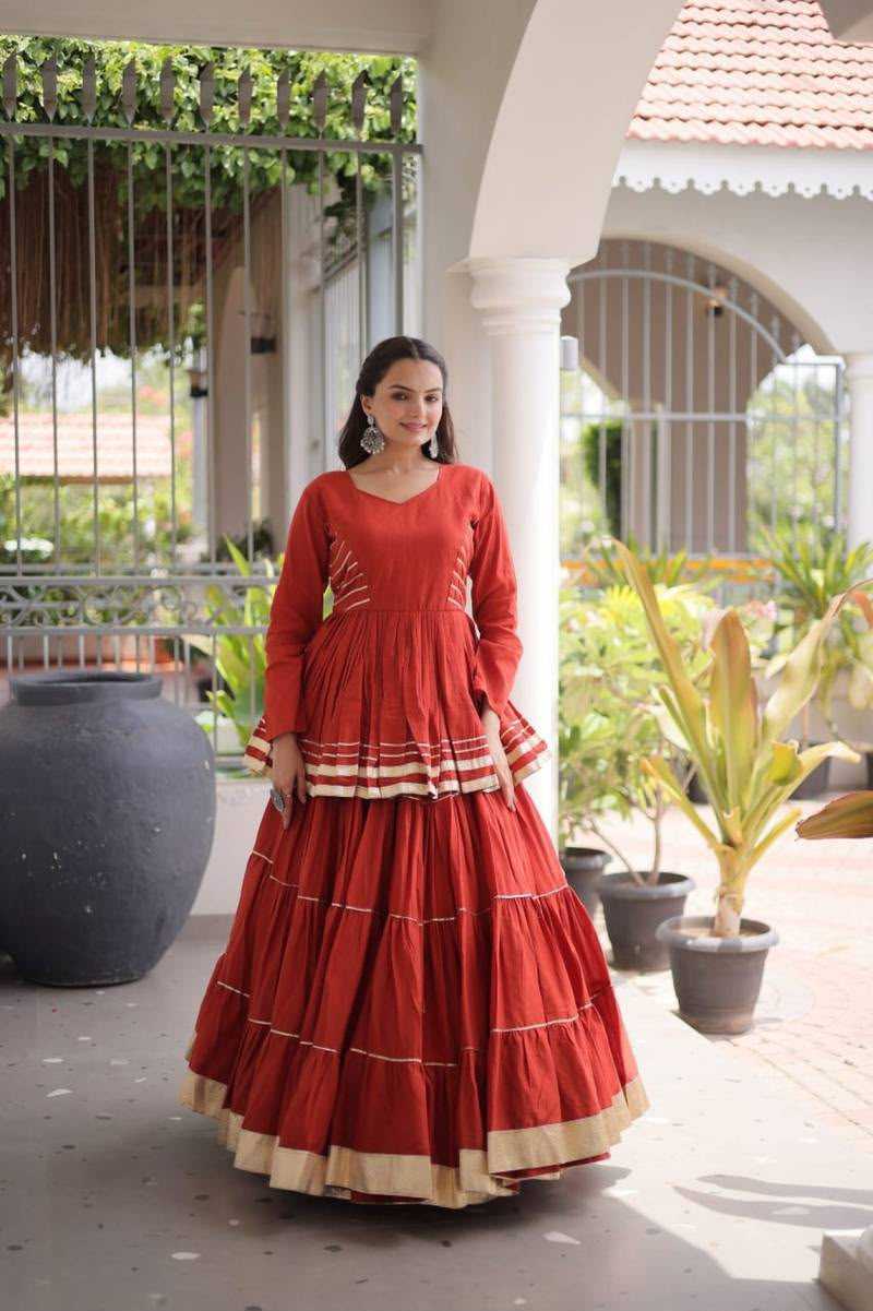Sakina Cotton Designer Lehenga