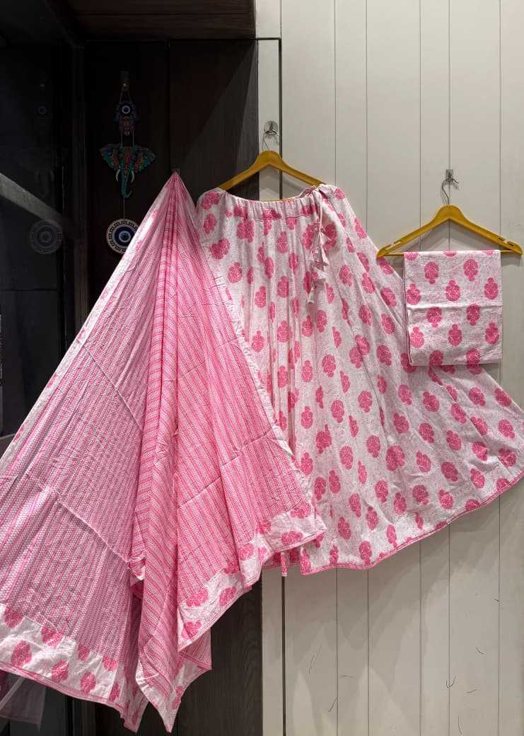 Samriddhi Cotton Cambric Designer Lehenga