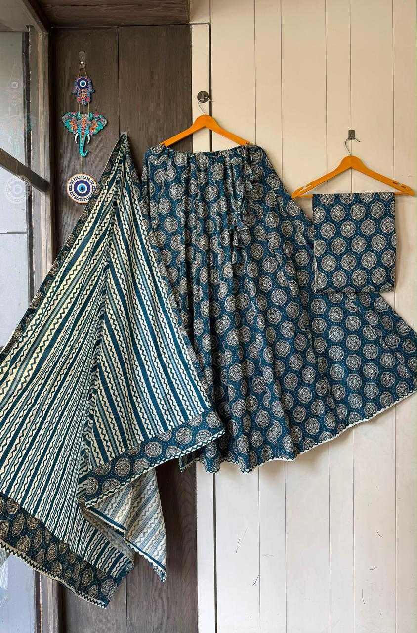 Samriddhi Cotton Cambric Designer Lehenga