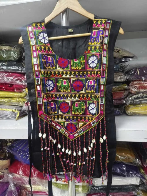Sanchita Fancy Blouse in Black