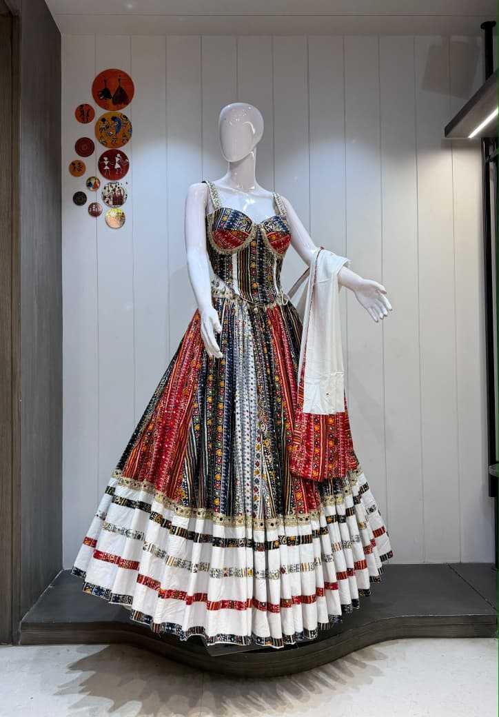Sanedo Spagatty Cotton Fancy Lehenga