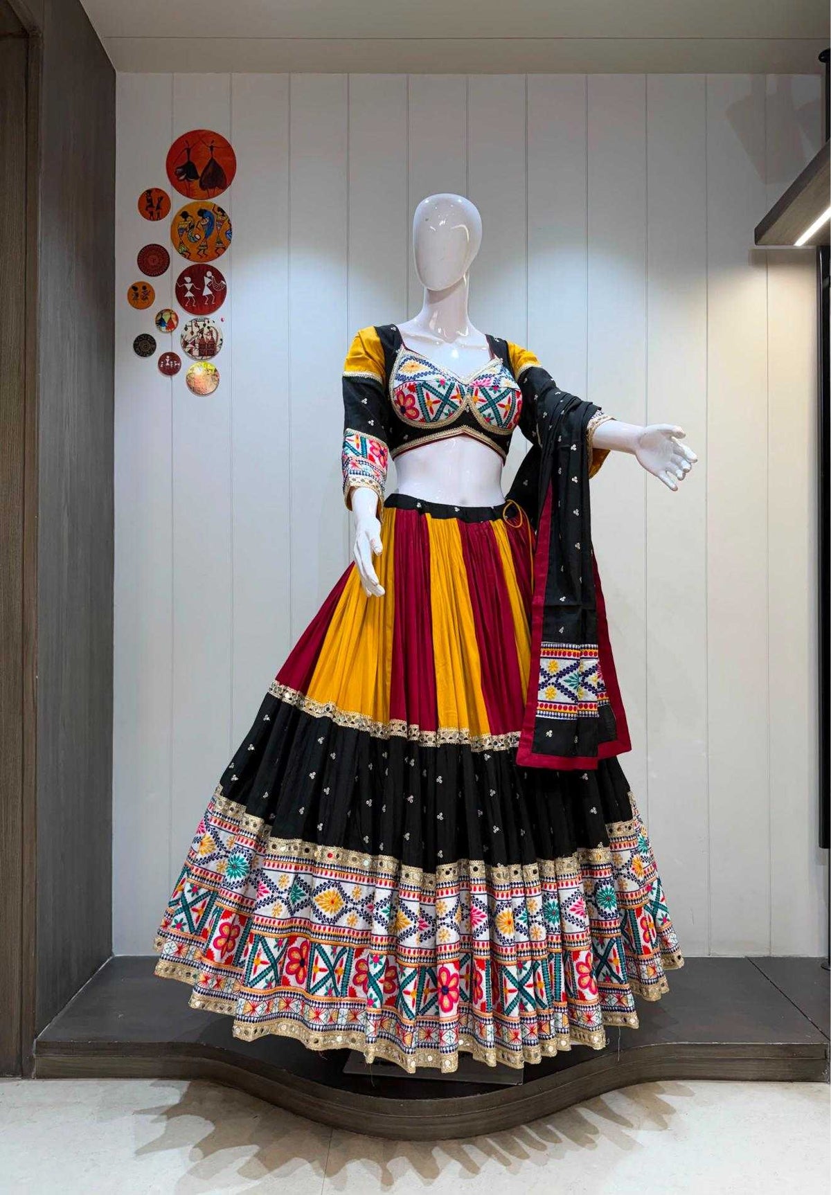 Sanjana Pure Silk Traditional Lehenga