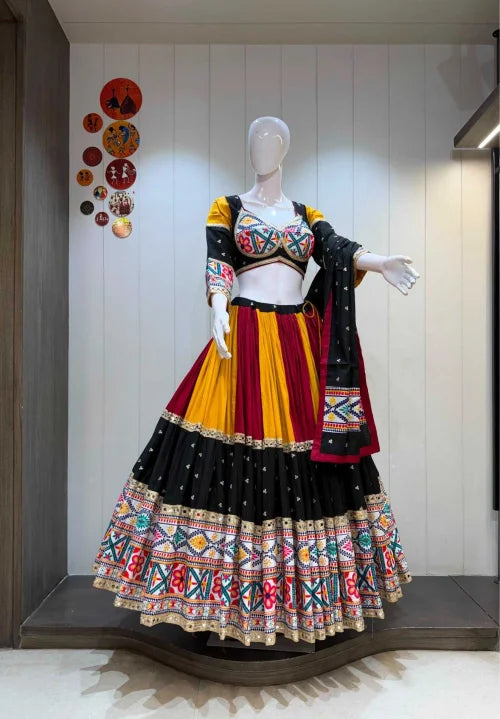 Sanjana Pure Silk Traditional Lehenga