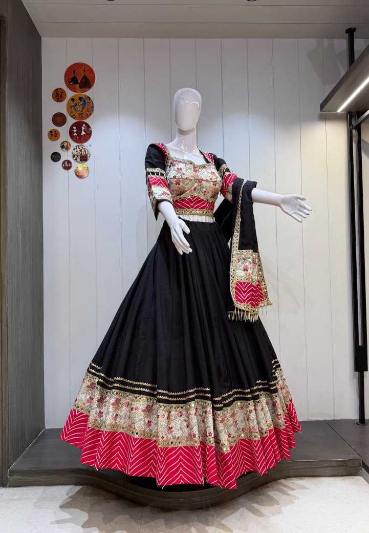 Shreelakshmi Soft Cotton Silk Traditional Lehenga