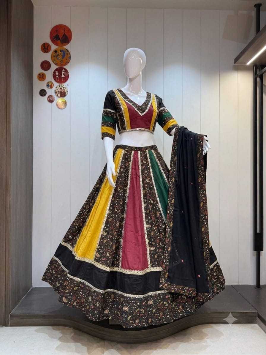 Silence Boutique Cotton Traditional Lehenga