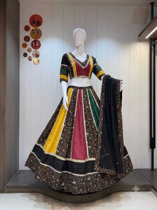 Silence Boutique Cotton Traditional Lehenga
