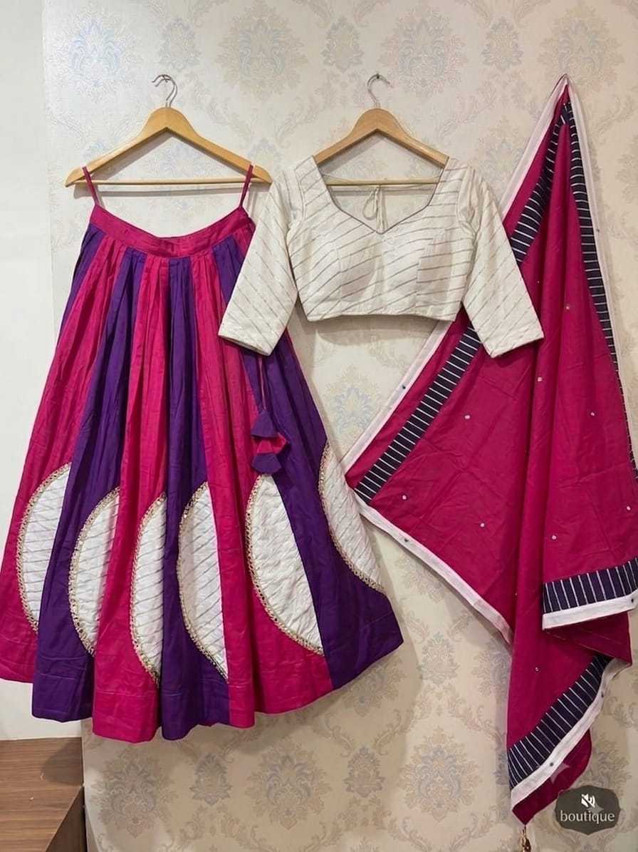 Silence Boutique Heavy Roman Silk Traditional Lehenga